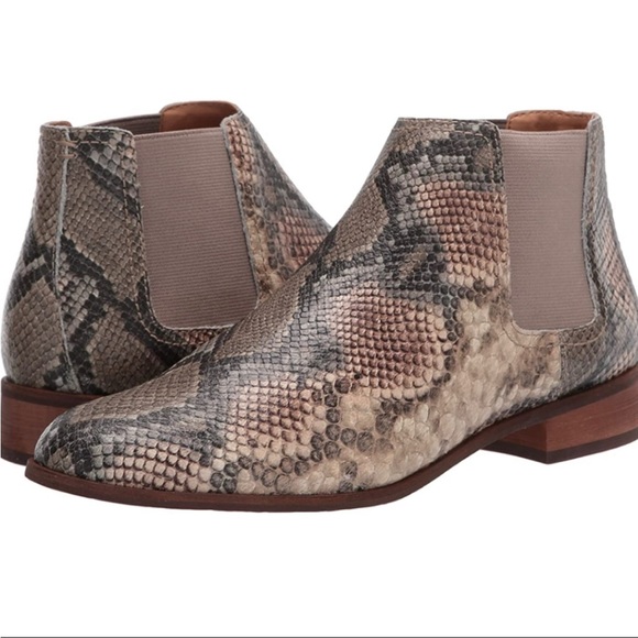 frye snakeskin boots